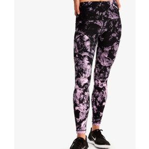 LOLE Sierra Leggings Ankle High Waist Black Erosion Small